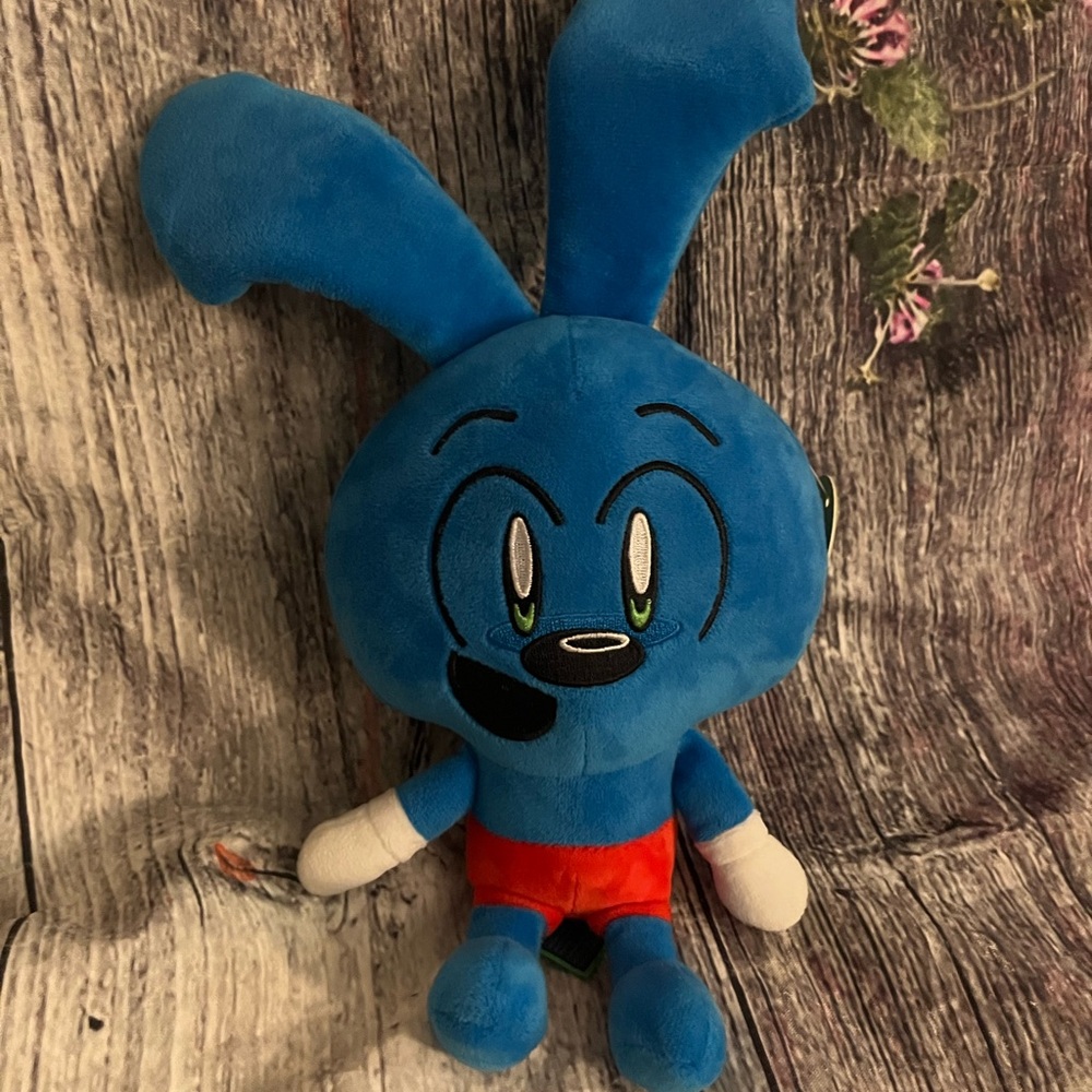 Hard to Find ! “Riggy the Runkey” Official “Makeship” Blue Plush